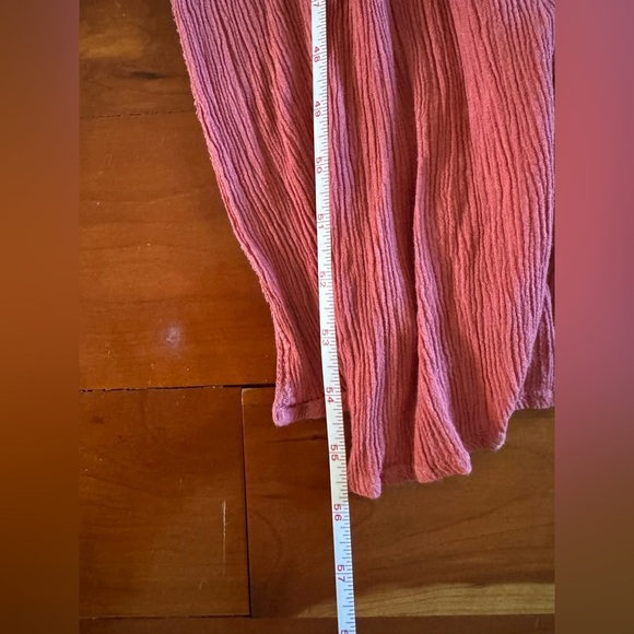 Lulus Lost in Paradise Rusty Rose Maxi Dress Size Medium - Picture 15 of 16